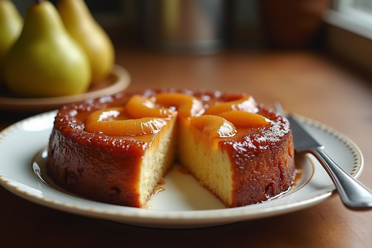 gâteau poire